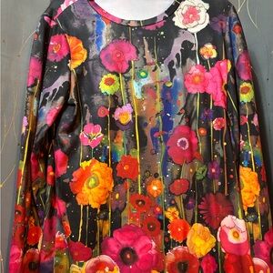 Floral Long Sleeve Top